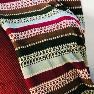 NWOT Reversible Throw Blanket and matching Pillow Cover